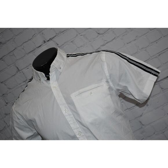 English Laundry Shirt Mens Size Large Stretch Christopher Wicks White - Picture 1 of 8